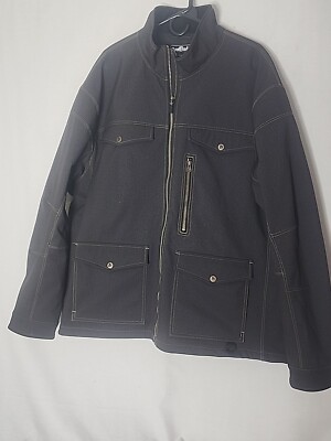 Men's Jacket BOOT DADDY Jacket Black Size XXL