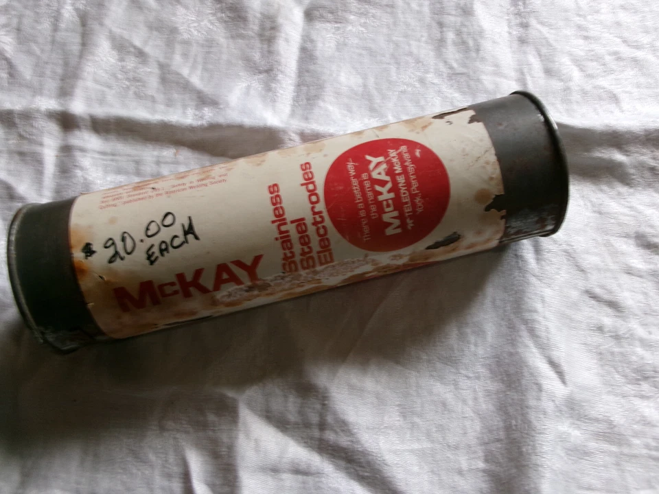 Electrodos McKAY Y VARILLA DE SOLDADURA 1/16" 1746.16 308 ac/dc 5 lb G1631 Foto 3 de 4