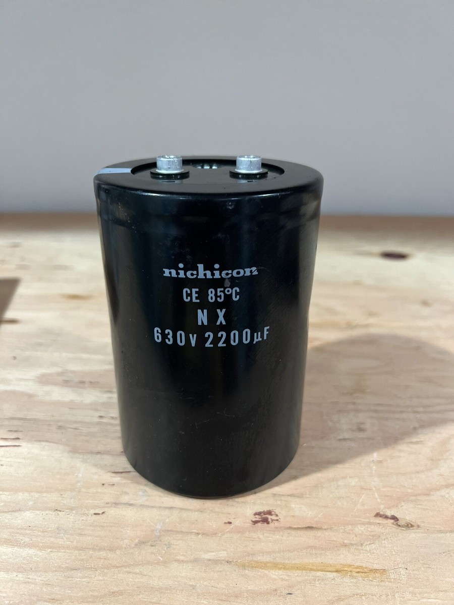 NICHICON 85C NX 630V 2200uF Electrolytic Capacitor | eBay