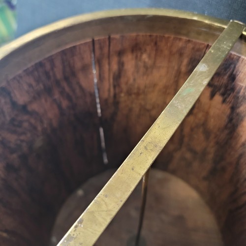 Anglo Indian Brass Banded Peat Bucket - Picture 8 of 14