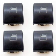 4X Window Switch Button Cap Cover Compatible with B.M.W. 3 Series E46 B.M.W.