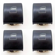 4X Window Switch Button Cap Cover Compatible with B.M.W. 3 Series E46 B.M.W. 