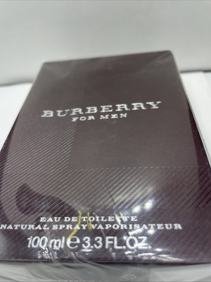 BURBERRY CLASSIC cologne for men EDT SPRAY 3.3 oz/100 ml NEW AND SEALED