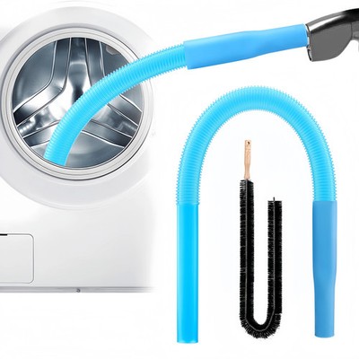 Dryer Vent Lint Remover Vacuum Hose Attachment Cleaner Kit with Brush for Ducts