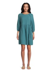 Time and Tru Women’s Babydoll Mini Dress,Size XS--Q6--