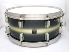 LEEDY 1940s Broadway Standard 14x6.5 Maple Drum Blue Silver Duke Used
