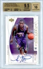 AMARE STOUDAMIRE 2002-03 UPPER DECK ULTIMATE COLLECTION AUTO RC /250 BGS 9.5