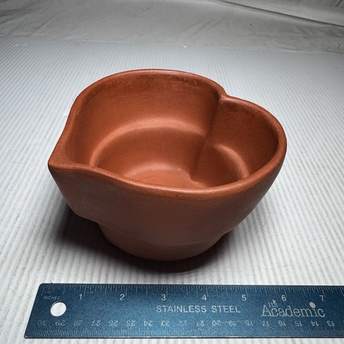 Bennington Potters Heart Terra Cotta Clay Bread Pot