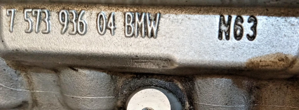 2012 BMW 750I ENGINE CYLINDER HEAD RIGHT SIDE 7573 936 04 N63B44 4.4 TWIN TURBO - Image 2 of 4