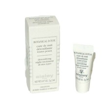 Sisley Botanical D-Tox Detoxifying Night Treatment 0.07 fl.oz. 2 ml try all skin