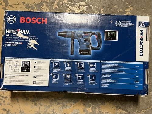 BRAND NEW Bosch PROFACTOR 18V 1-9/16" SDS-Max Rotary Hammer Drill #GBH18V-36CN - Picture 3 of 5