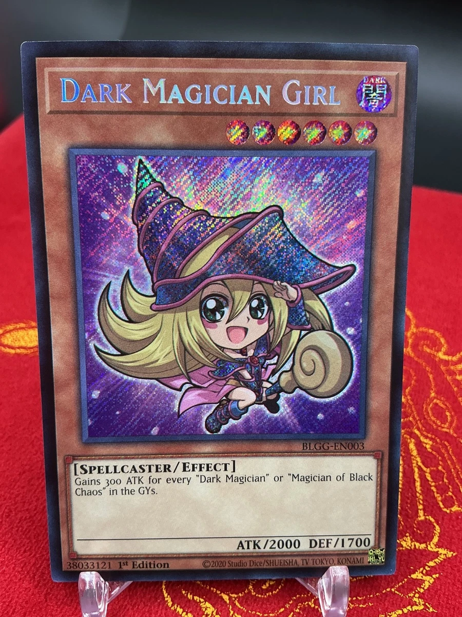 DARK MAGICIAN GIRL ゴールドレア　1st PSA9 遊戯王 Dark Magician Girl Konami Yu-Gi-Oh! TCG Secret Rare Individual