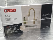Delta Bronze Single-Handle Pull-Down Kitchen Faucet Pro Clean Spray jakari