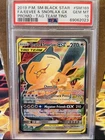 Pokemon Eevee & Snorlax GX Tag Team Tins Black Star Full Art Promo SM169 PSA 10