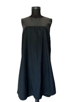 Levi's women's dress, size L, cotton/leather