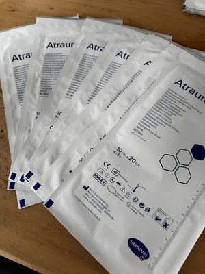HARTMANN Atrauman Impregnated Wound Care Layer 10x20cm 10 Pack Ulcer Care