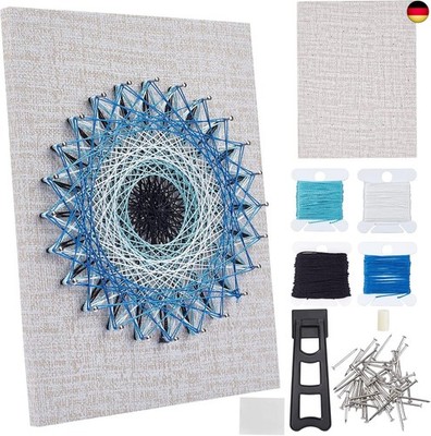 WEBEEDY 3D String Art Kit Für Kinder Anfänger Erwachsene DIY Bösen Blick Ba