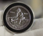 1984 Engelhard 1 oz Prospector Silver Round  Unc.