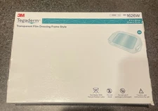 3M 1626W Tegaderm Transparent Film Dressing 4" X 4 3/4" - Box of 50 EXP 2/2027