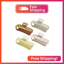 5 Inch Extra Large Claw Clips for Women   Rounded Unbreakable Jumbo Hair Clips f