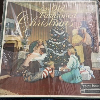 VINTAGE READER'S DIGEST ''AN OLD FASHIONED CHRISTMAS'' 6-RECORD SET 1977