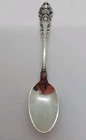 Vintage Wallace Sterling Silver Demitasse Spoon Sir Christopher 4 inch length