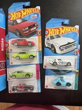 Hot Wheels Car Lot  Nissan 5 Pack 1:64 Diecast Cars New In Box. Lot Of 11