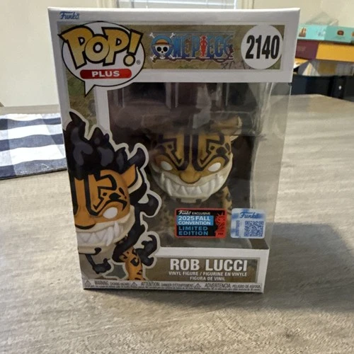 ROB LUCCI Funko Pop! Plus #2140 One Piece NYCC 2025 Exclusive w/soft Protector
