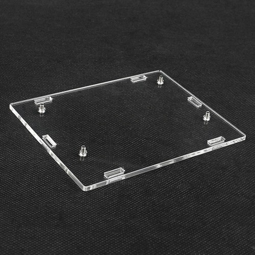 Acrylic Transparent Enclosure Case House W/ Cooling Fan For Orange Pi 5 Plus - Afbeelding 7 van 14