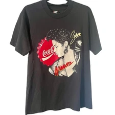 Vintage 90s Selena Coca Cola Tejano Music Award Winner Single Stitch Shirt L