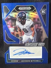 2024 Prizm Draft Picks Jackson Mitchell Auto RC UConn /149 SSS-JML