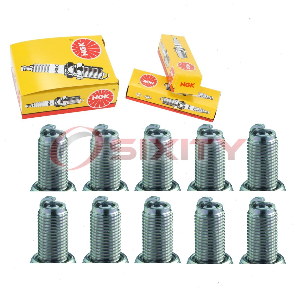 10 pc NGK 1482 CR7E BLYB Standard Spark Plugs for UR3CC U22ESR-N G59C E3.38 ob