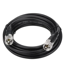 Ullnosoo 18ft RG8x Coaxial Cable, CB Coax Cable, UHF PL259 Male to Male, Low ...