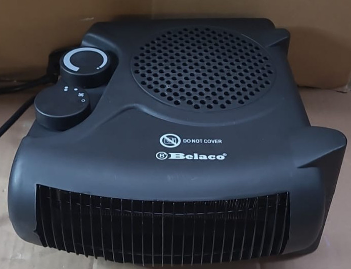 Belaco Heizlüfter Heizstufen 1000/2000W Elektroheizungen Überhitzungsschutz