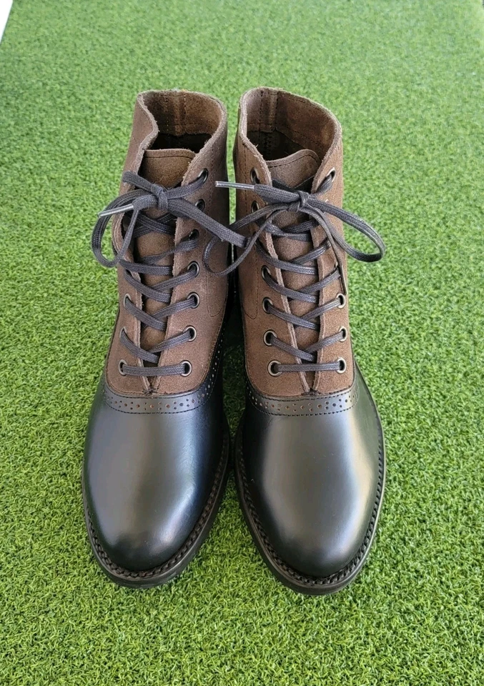 WOLVERINE Marcelle Boots ~ 1000 Mile Collection ~ Two Tone Leather/suede ~ 7.5B - Image 4 of 4