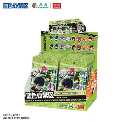 Blue Lock Can Badge Blind Pack + Character Card Reflective Series