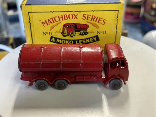 Matchbox Series A Moko Lesney No. 11 ESSO Tanker + Original Box