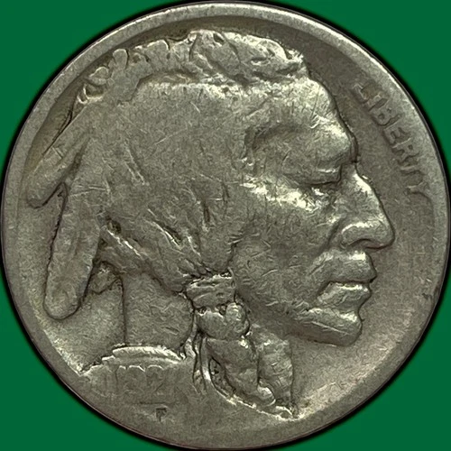 1921 Buffalo Nickel Very Good VG Coin #32343