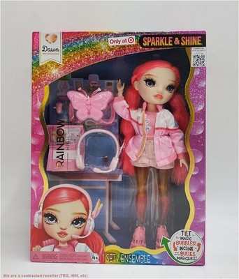 Rainbow High Sparkle and Shine Dawn with Magic Bubbles in Legs SEE DETAILS