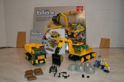Wilko Blox Baustellenbagger & Muldenkipper Figuren verpackt & Anleitung
