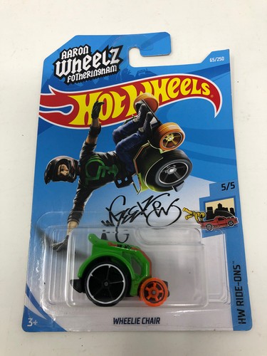 Hot Wheels Wheelie Chair Ride-On Toy – Pink & Black, 1/64 Scale, Ages 3+ - View #3