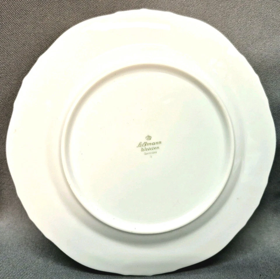 Plato de ensalada de faisanes Seltmann Weiden 7 1/2" retirado raro Foto 3 de 4