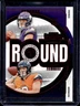 2024 Panini Contenders Bo Nix JJ McCarthy Round Numbers Red Rookie RC #4