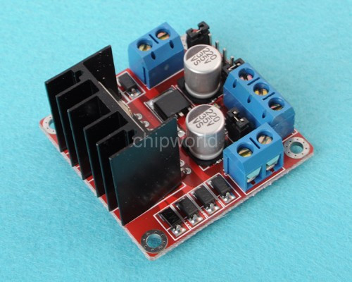 Stepper Motor Drive Controller Board Module L298N for arduino NEW good - Bild 3 von 6