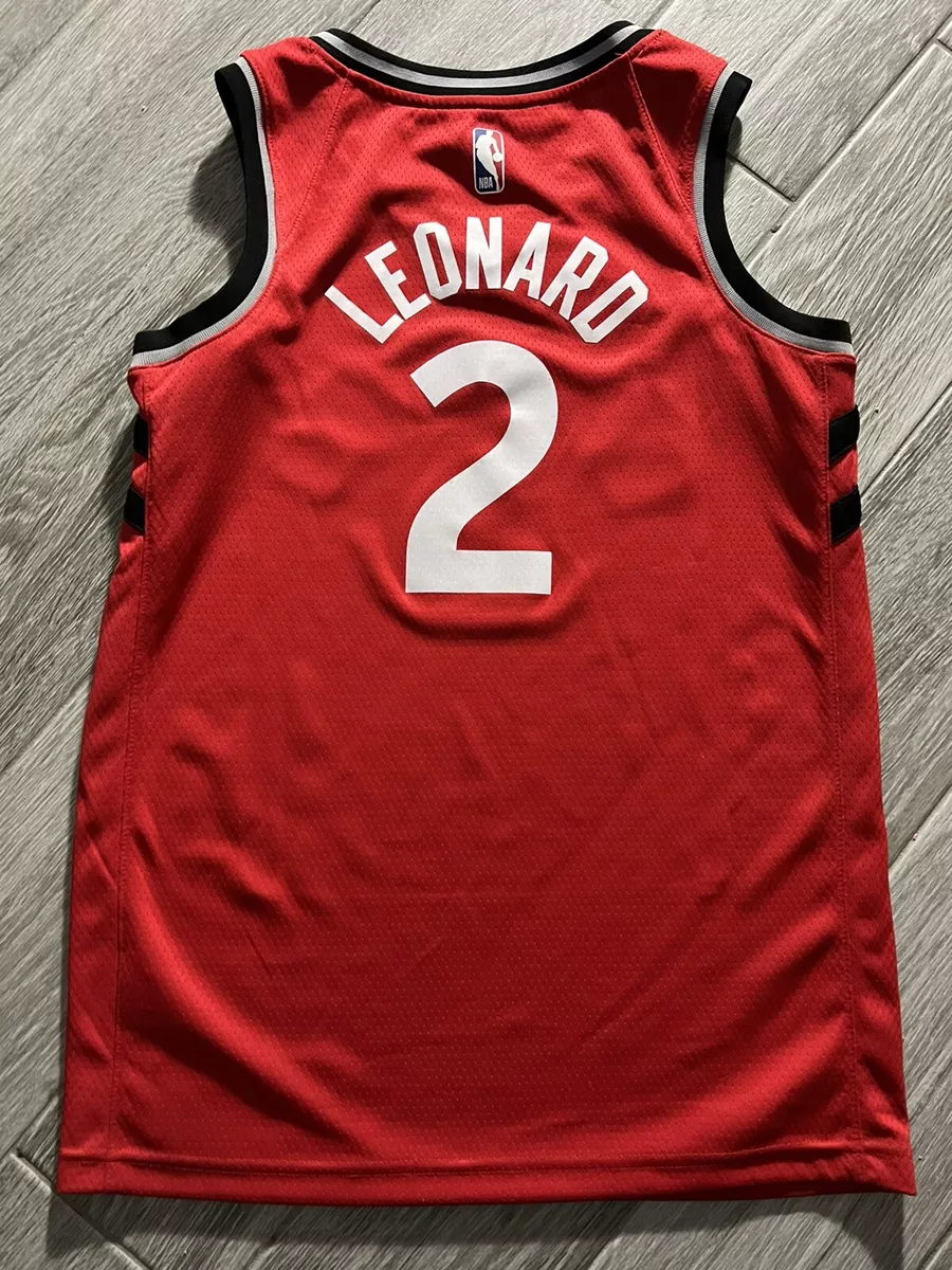 Nike NBA Toronto Raptors Kawhi Leonard City Edition Swingman Jersey White AJ4646-102 US M