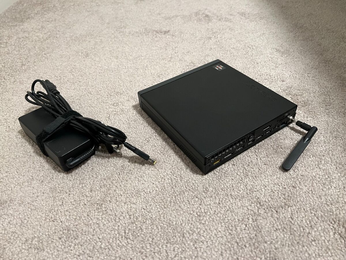 Lenovo ThinkCentre M75q-1 Tiny AMD Ryzen 5 Pro 3400GE 3.3G 8GB 256GB WiFi