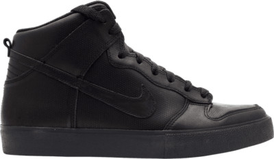 NIKE Dunk High AC Neu Schwarz Black Gr:40,5 Force Vandal Sneaker Leather Dunk
