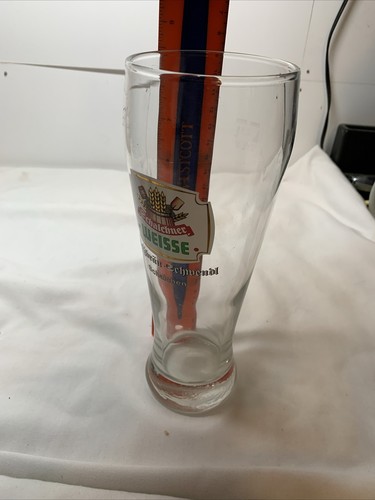 SCHNEIDER WEISSE HEFE WEIZENBIER .51 TUMBLER, 9.5" TALL, G SCHNEIDER & SOHN - Picture 7 of 9