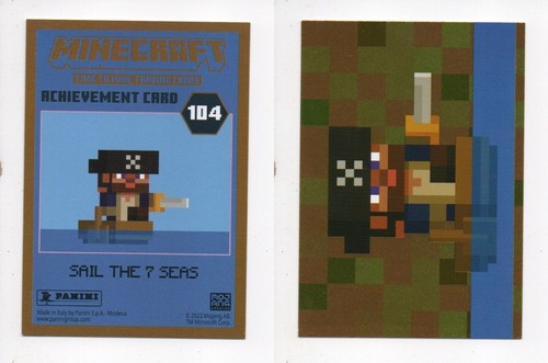 2022 Panini Minecraft Time to Mine ACHIEVEMENT & SKETCH Cards Choose Your Card/s - Picture 18 of 41