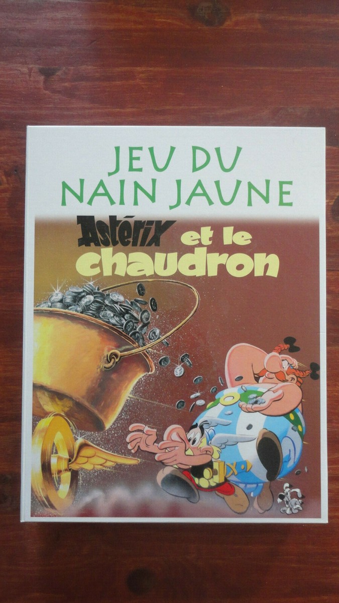 Jeu Du Nain Jaune Astérix Et Le Chaudron - Édition Atlas Games, NEUF